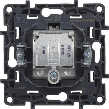 Изображение Legrand Gniazdo antenowe Legrand Niloe Step 863580 TV-RD-SAT kocowe gwiazda czarne