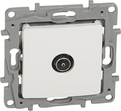 Изображение Legrand Gniazdo antenowe NILOE TV 9.5 mskie kocowe biae (764551)