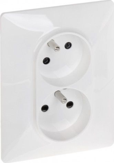 Изображение Legrand GNIAZDO PODWÓJNE LE-753186 Valena Life 230 V 16 A LEGRAND