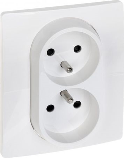Изображение Legrand GNIAZDO PODWÓJNE LE-764541 Niloe 230 V 16 A LEGRAND