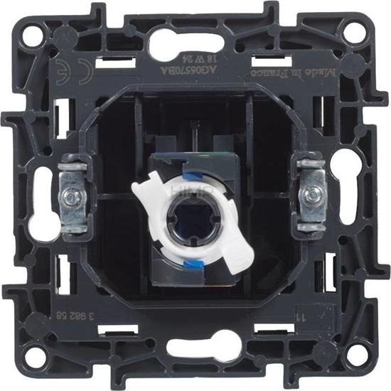 Изображение Legrand Gniazdo teleinformatyczne Legrand Niloe Step 863563 RJ45 kat. 6 UTP pojedycze czarne