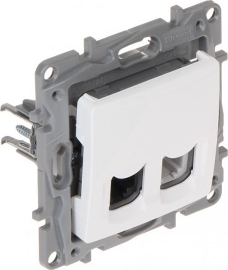 Picture of Legrand GNIAZDO ZAKOCZENIOWE RJ-11 + RJ-45 LE-764570 Niloe LEGRAND