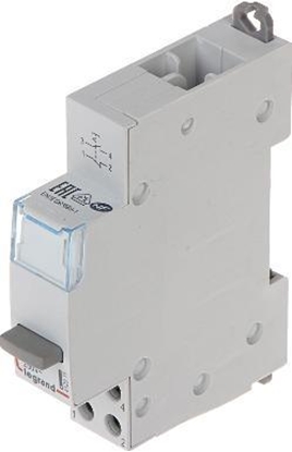 Picture of Legrand CZNIK PRZYCISKOWY POJEDYNCZY BISTABILNY LE-412911 1X NO + 1X NC 20 A LEGRAND