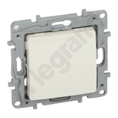Picture of Legrand cznik schodowy pojedynczy 10 AX kremowy Niloe (764601)
