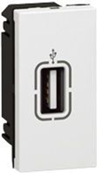 Picture of Legrand MOSAIC Gniazdo biay USB (078761)