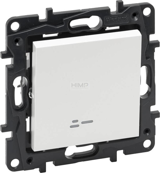 Picture of Legrand Niloe Step - cznik schodowy podwietlany 10 AX - kolor biay 863116