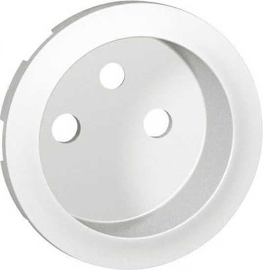 Picture of Legrand Plakietka gniazda POJ.2P+Z biaa (068112)