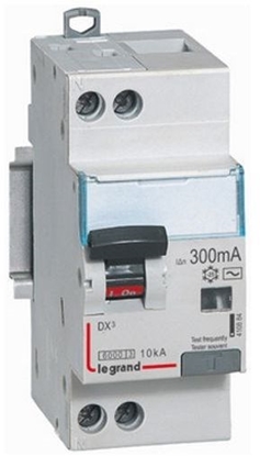 Picture of Legrand Wycznik rónicowo-nadprdowy 2P 10A C 0,03A typ A P312 DX3 (411059)