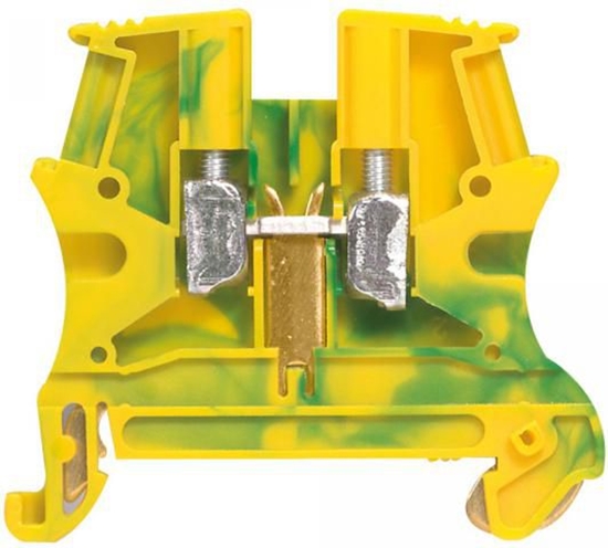 Picture of Legrand Zczka jednotorowa VIKING 6mm2 zielono-óta (037172)