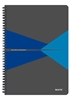 Picture of Leitz 44950035 writing notebook A4 90 sheets Blue, Grey