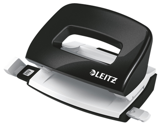 Picture of Leitz 50601095 hole punch 10 sheets Black, White