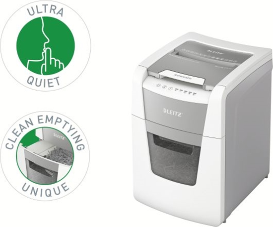 Picture of Leitz IQ Autofeed Small Office 100 Automatic Paper Shredder P4