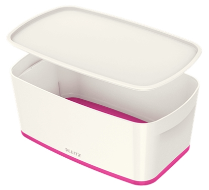 Attēls no Leitz MyBox Storage tray Rectangular ABS synthetics Pink, White