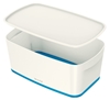 Picture of Leitz MyBox Storage tray Rectangular Acrylonitrile butadiene styrene (ABS) Blue, White