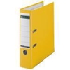 Picture of Leitz Plastic Lever Arch File A4 80mm 180° Yellow ring binder