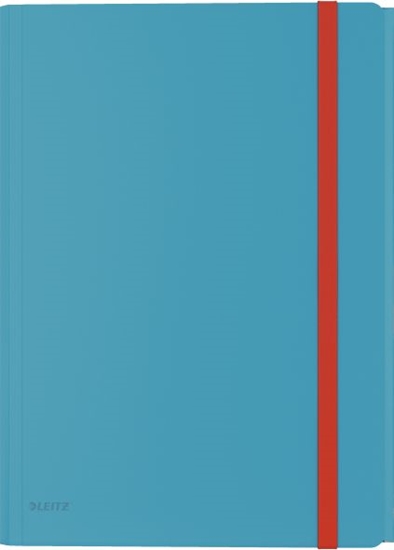 Picture of Leitz Teczka z gumk i kieszonk Leitz Cosy, PP, niebieska 46190061
