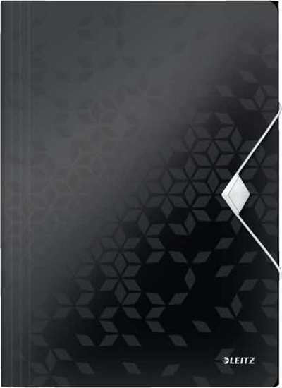 Picture of Leitz TECZKA Z GUMK LEITZ WOW 15MM CZARNA PP