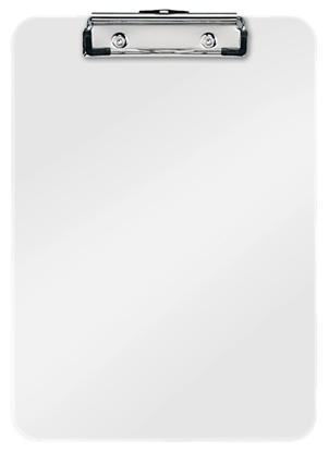 Attēls no Leitz WOW clipboard A4 Metal, Polystyrol White