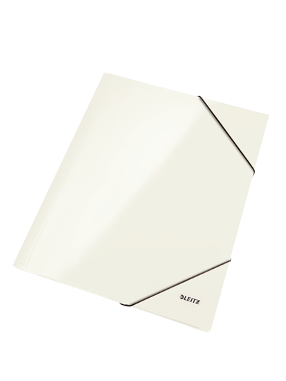 Picture of Leitz WOW Polypropylene (PP) Metallic, White A4