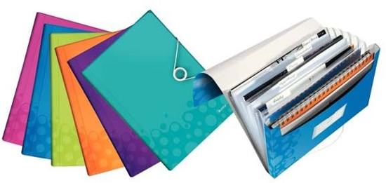 Picture of Leitz WOW Polypropylene (PP) Purple A4