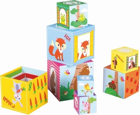 Изображение Lelin Ukadanka klocki kubeczki Lene