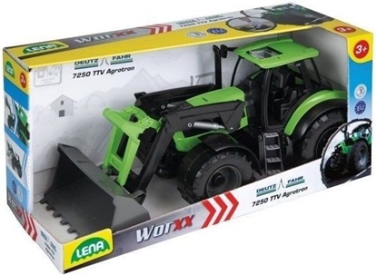 Picture of Lena Worxx Traktor z łyżką Agrotron, 45 cm w pudełku