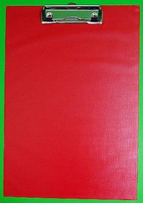 Picture of Leviatan Deska z klipem A4 czerwona