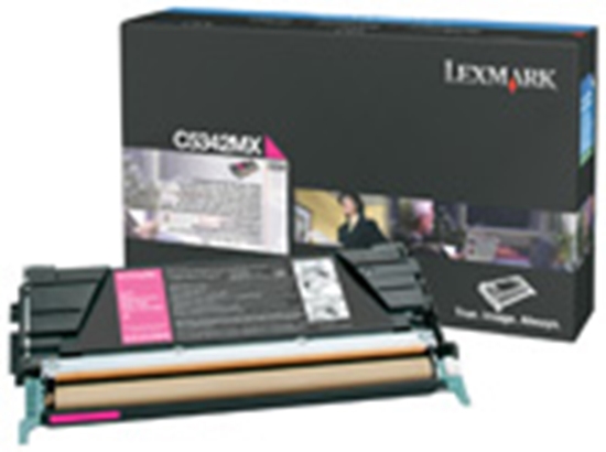 Picture of Lexmark C5342MX toner cartridge 1 pc(s) Original Magenta