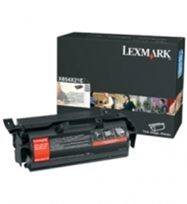 Picture of Lexmark X654, X656, X658 Extra High Yield Print Cartridge toner cartridge Original Black