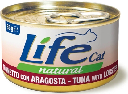 Изображение Life Pet Care LIFE CAT pusz.85g TUNA + LOBSTER /24