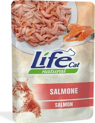 Picture of Life Pet Care LIFE CAT sasz.70g SALMON /30