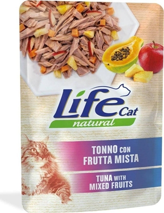 Picture of Life Pet Care LIFE CAT sasz.70g TUNA + MIXED FRUIT /30