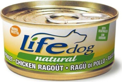 Изображение Life Pet Care LIFE DOG pusz.170g CHICKEN RAGOUT + VEGETABLES /24