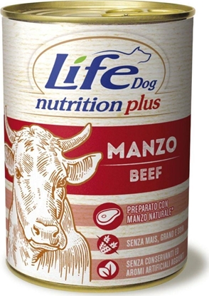 Picture of Life Pet Care LIFE DOG pusz.400g BEEF /24