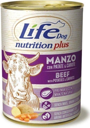 Picture of Life Pet Care LIFE DOG pusz.400g BEEF + POTATOES + VEGETABLES /24