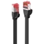 Attēls no Lindy 0.3m Cat.6 U/FTP Flat Cable, Black