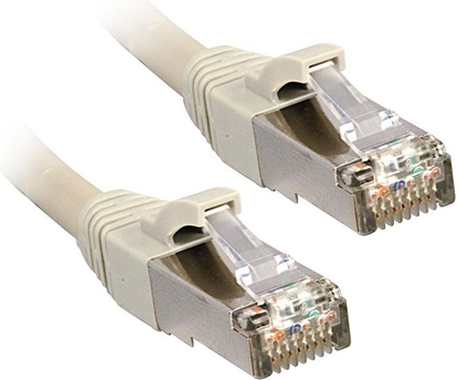 Picture of Lindy 0.5m Cat6 F/UTP networking cable Grey F/UTP (FTP)