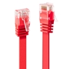 Picture of Lindy 1m Cat.6 U/UTP Flat Cable, Red