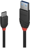 Picture of Lindy 1m USB 3.2 Type A to C Cable 3A, Black Line