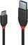 Attēls no Lindy 1m USB 3.2 Type A to C Cable 3A, Black Line