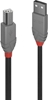 Изображение Lindy 2m USB 2.0 Type A to B Cable, Anthra Line