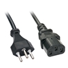 Изображение Lindy 30425 power cable Black 0.7 m C13 coupler