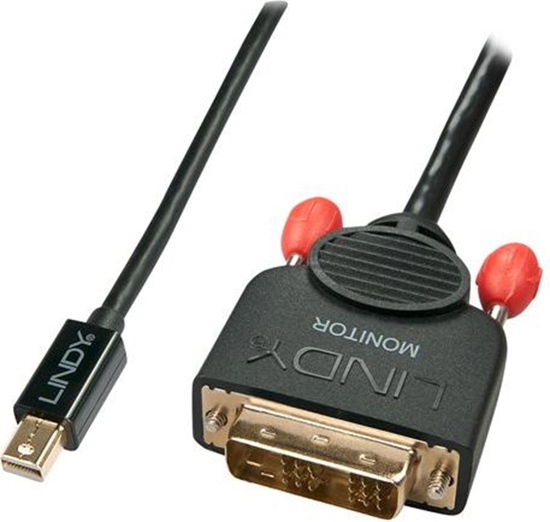 Изображение Lindy 3m Mini DisplayPort to DVI Adapter Cable