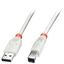 Attēls no Lindy 41923 USB cable 2 m USB 2.0 USB A USB B White