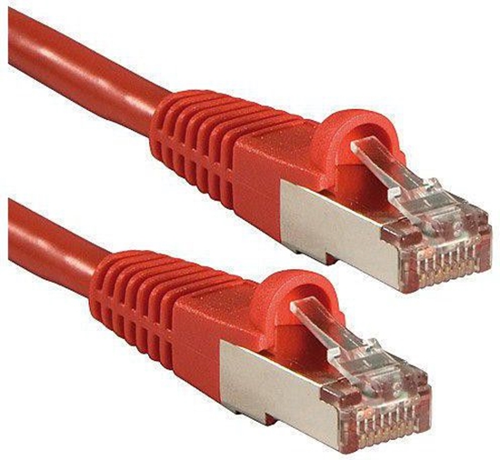 Picture of Lindy 47367 networking cable Red 7.5 m Cat6 S/FTP (S-STP)