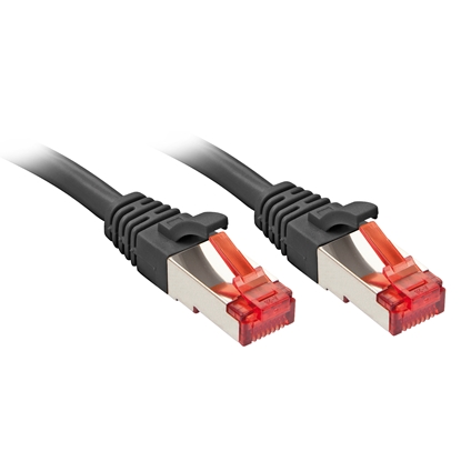 Изображение Lindy 47395 networking cable Black 3 m Cat6 S/FTP (S-STP)