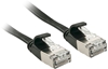 Picture of Lindy 47480 networking cable Black 0.3 m Cat6a U/FTP (STP)