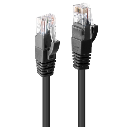 Изображение Lindy 5m Cat.6 U/UTP Cable, Black