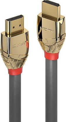 Attēls no Lindy 5m Ultra High Speed HDMI Cable, Gold Line