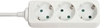 Picture of Lindy 73100 power extension 3 AC outlet(s) Indoor White